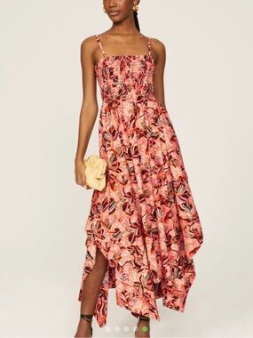 alc florence midi dress A.L.C. Florence Layered Pleated Crepe Midi Dress In Brown - 35% Off